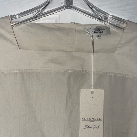 ANTONELLI FIRENZE DEVA COTTON TUNIC SZ EU 42/US 6 NWT - Picture 5 of 8